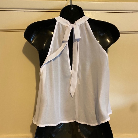 Show Me Your Mumu White Crop Top Small - Picture 6 of 9